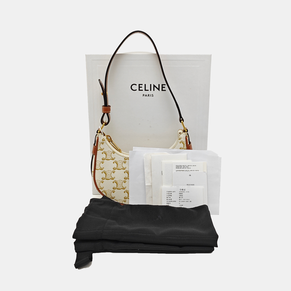 AVA Mini Coated Canvas White