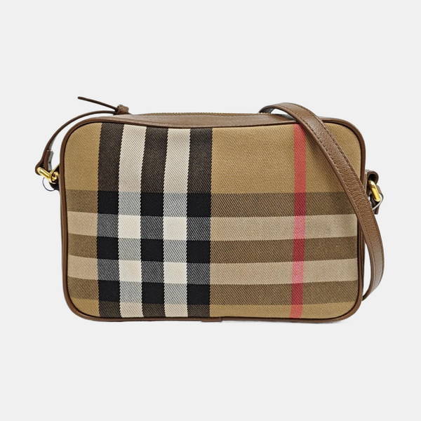 Canvas Shoulder Bag Beige