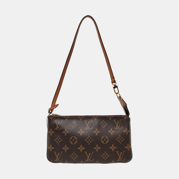 ACCESSOIRES GM Monogram Coated Canvas Brown