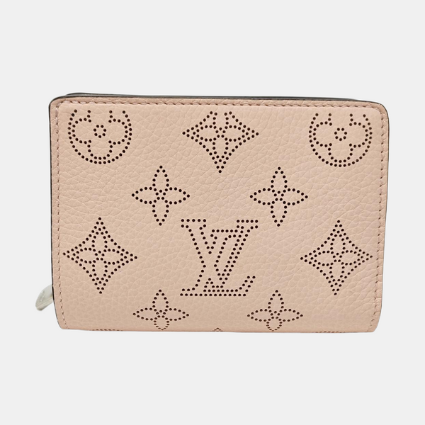 Monogram Calfskin Wallet Pink