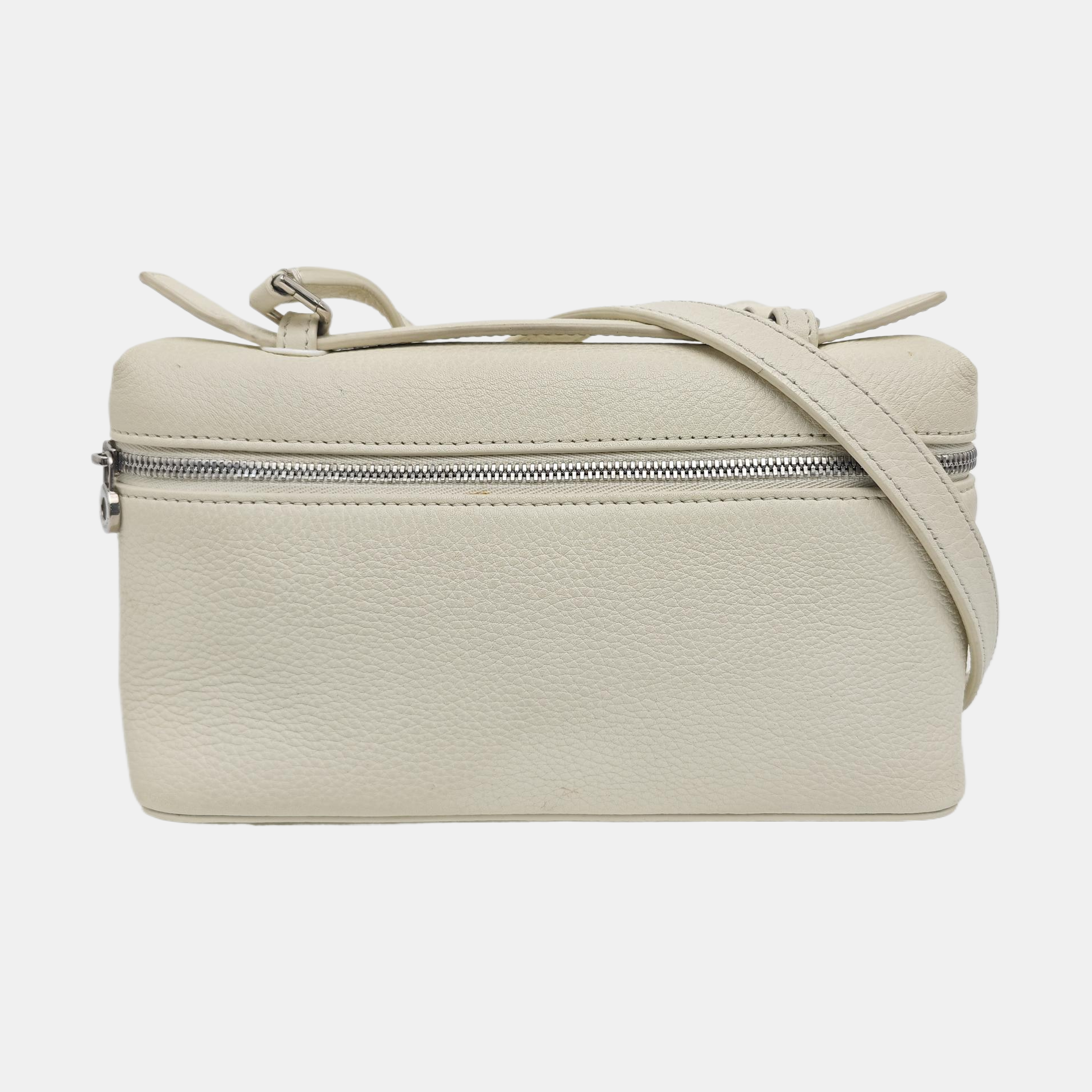 Extra Pocket 19 Calfskin White