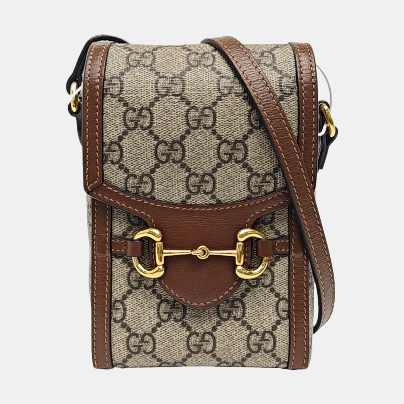 Horsebit 1955 Mini Coated Canvas Beige