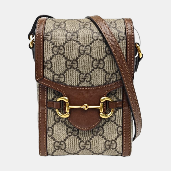 Horsebit 1955 Mini Coated Canvas Beige