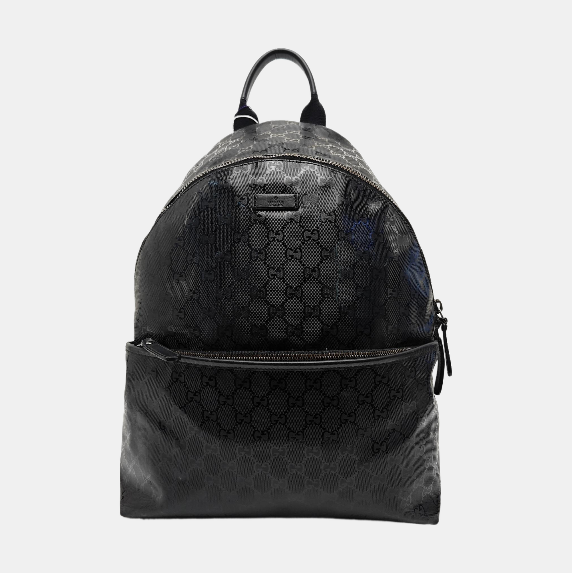 Signature Monogram Coated Canvas Black