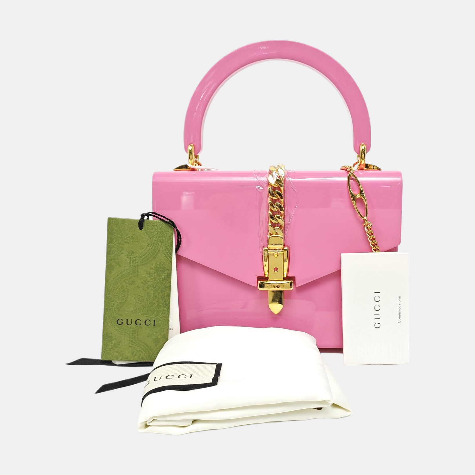 Authenticated pre-owned  Sylvie 1969 Mini Plastic Pink - Shoulder Bag at Looply