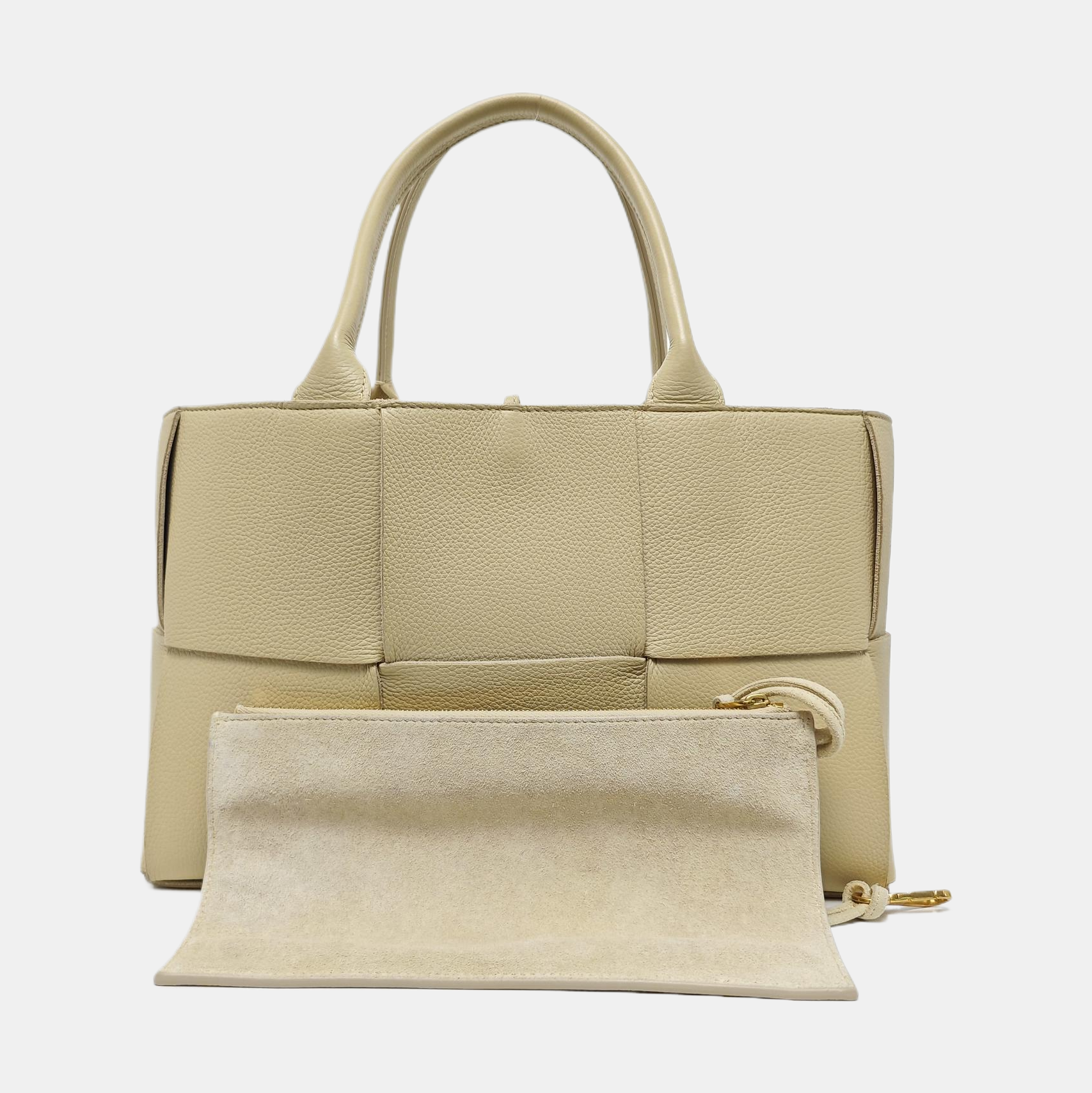 Arco Small Calfskin Beige