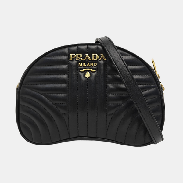 Diagramme Quilted Calfskin Black