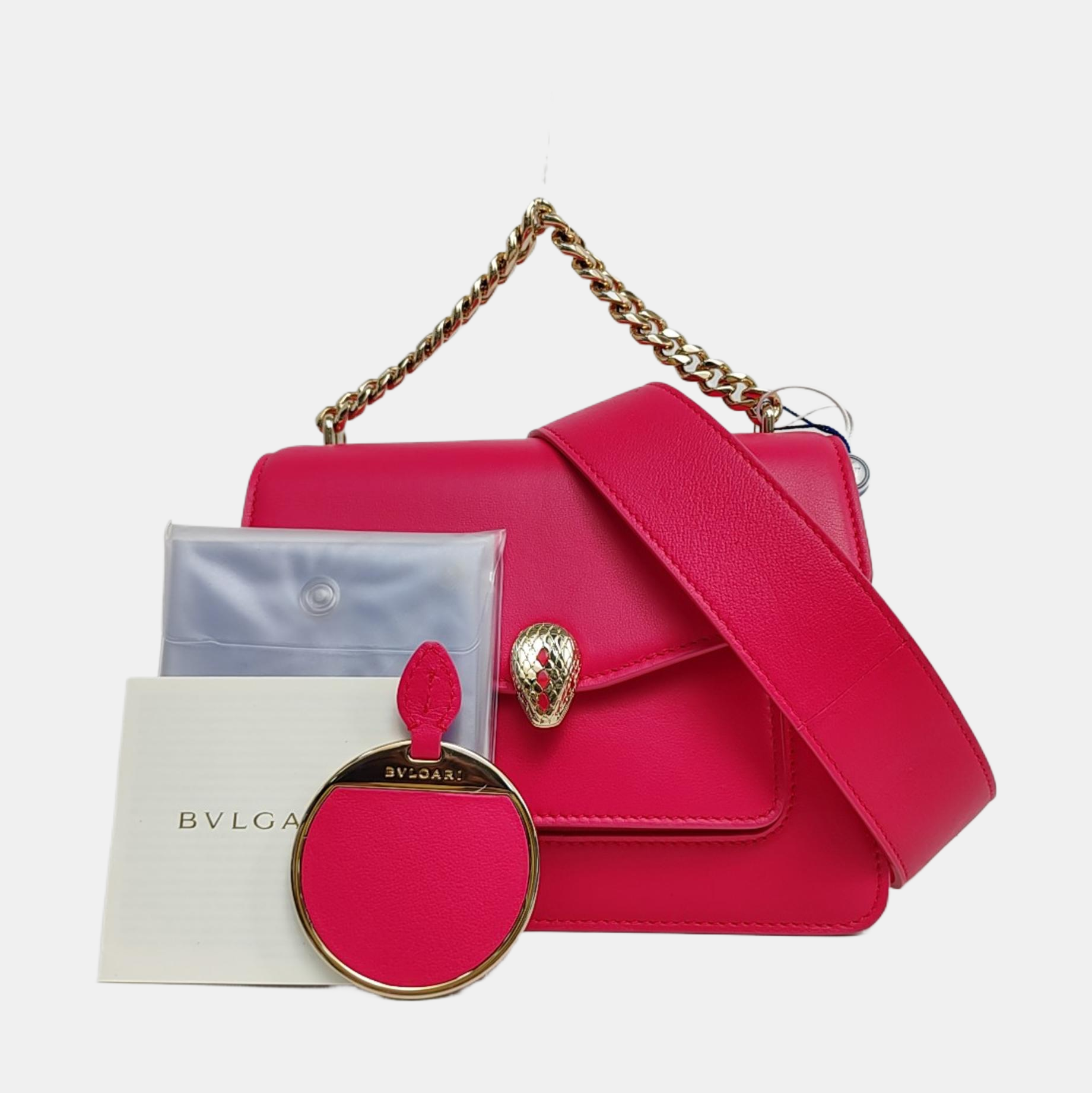 SERPENTI FOREVER Small Calfskin Pink