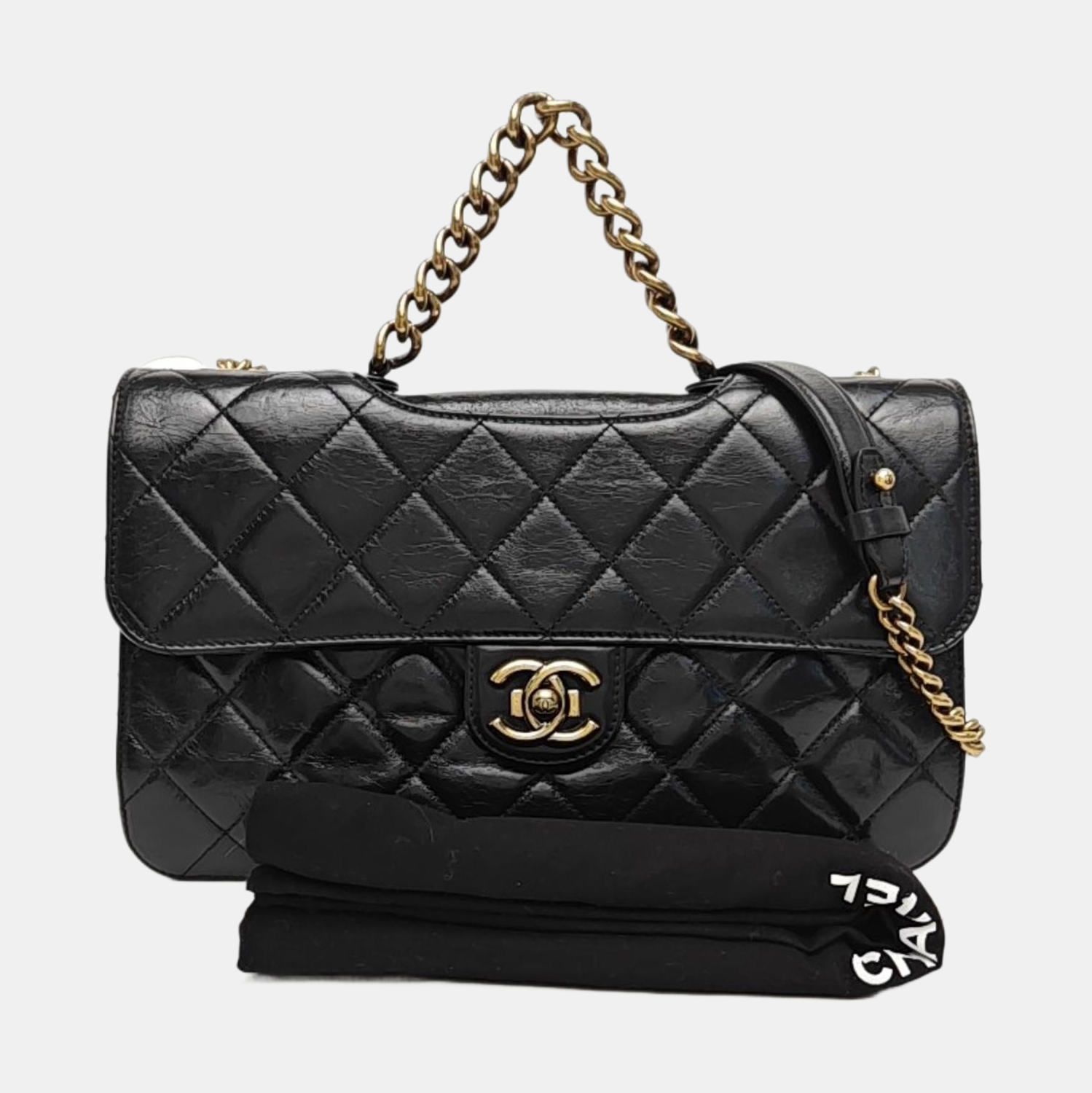 PREFECT EDGE Quilted Calfskin Black