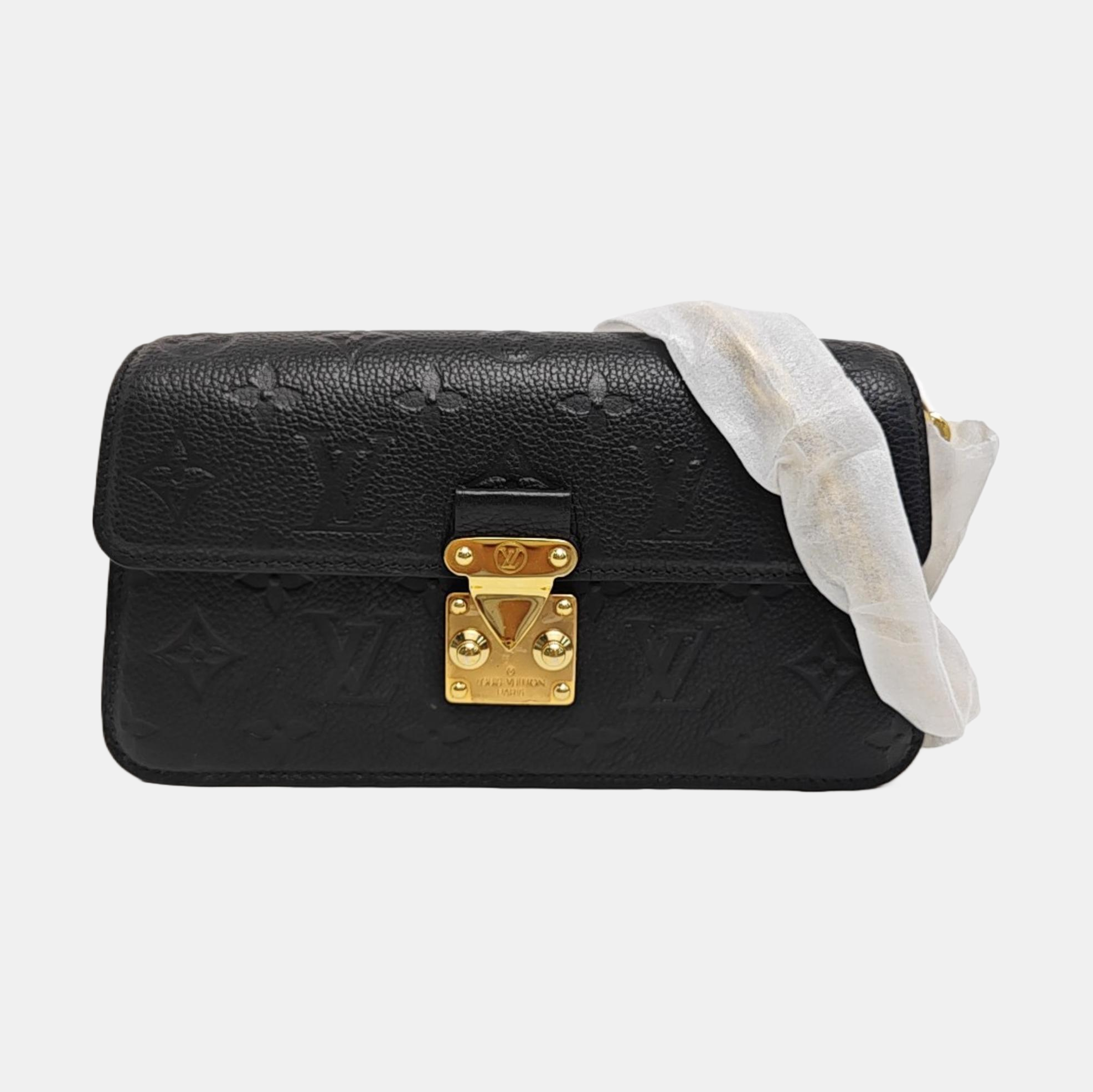 MÉTIS Monogram Calfskin Black