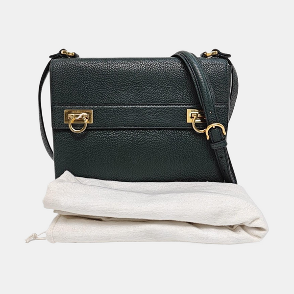 Calfskin Shoulder Bag Green