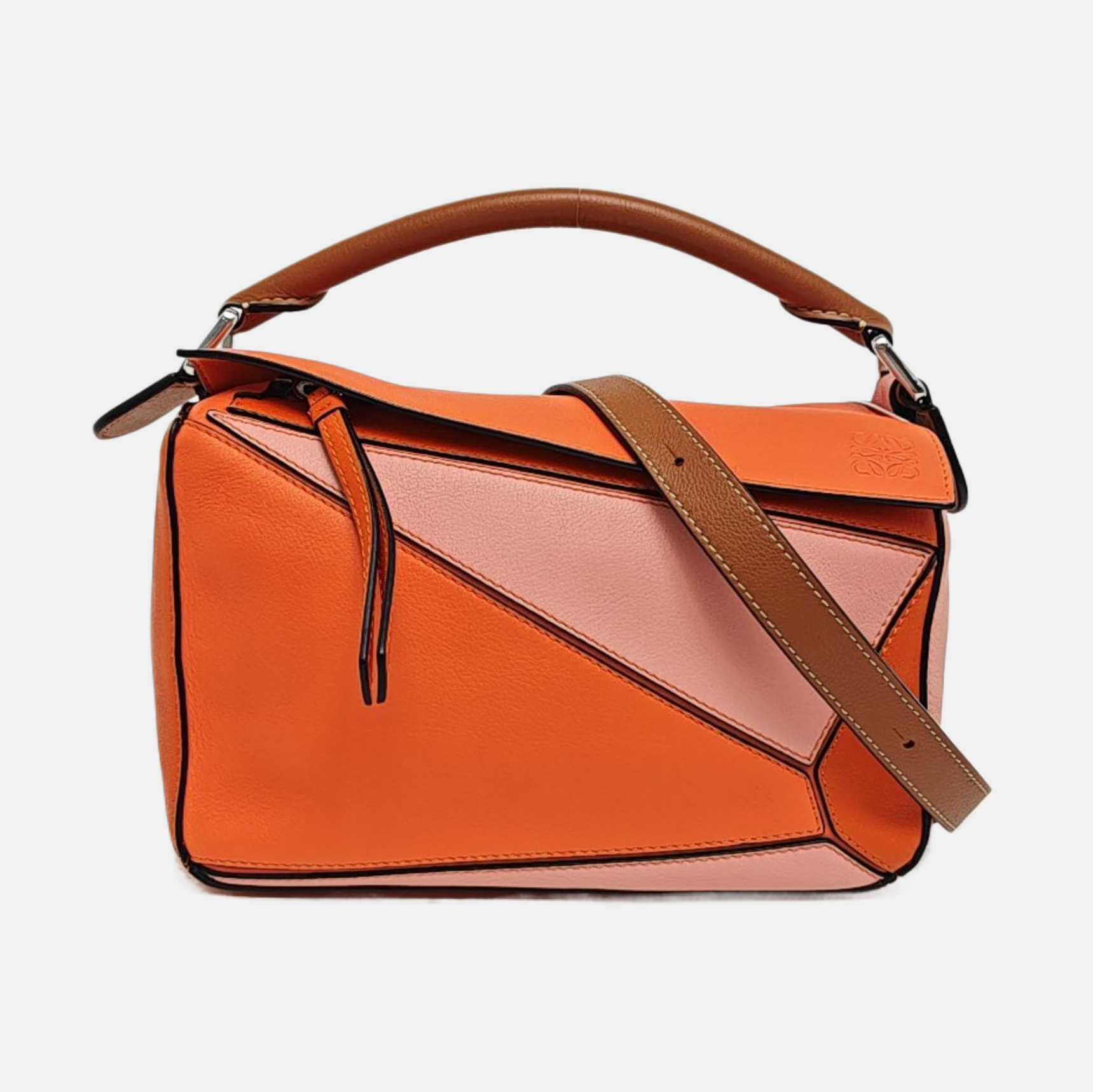 Puzzle Small Calfskin Multicolor