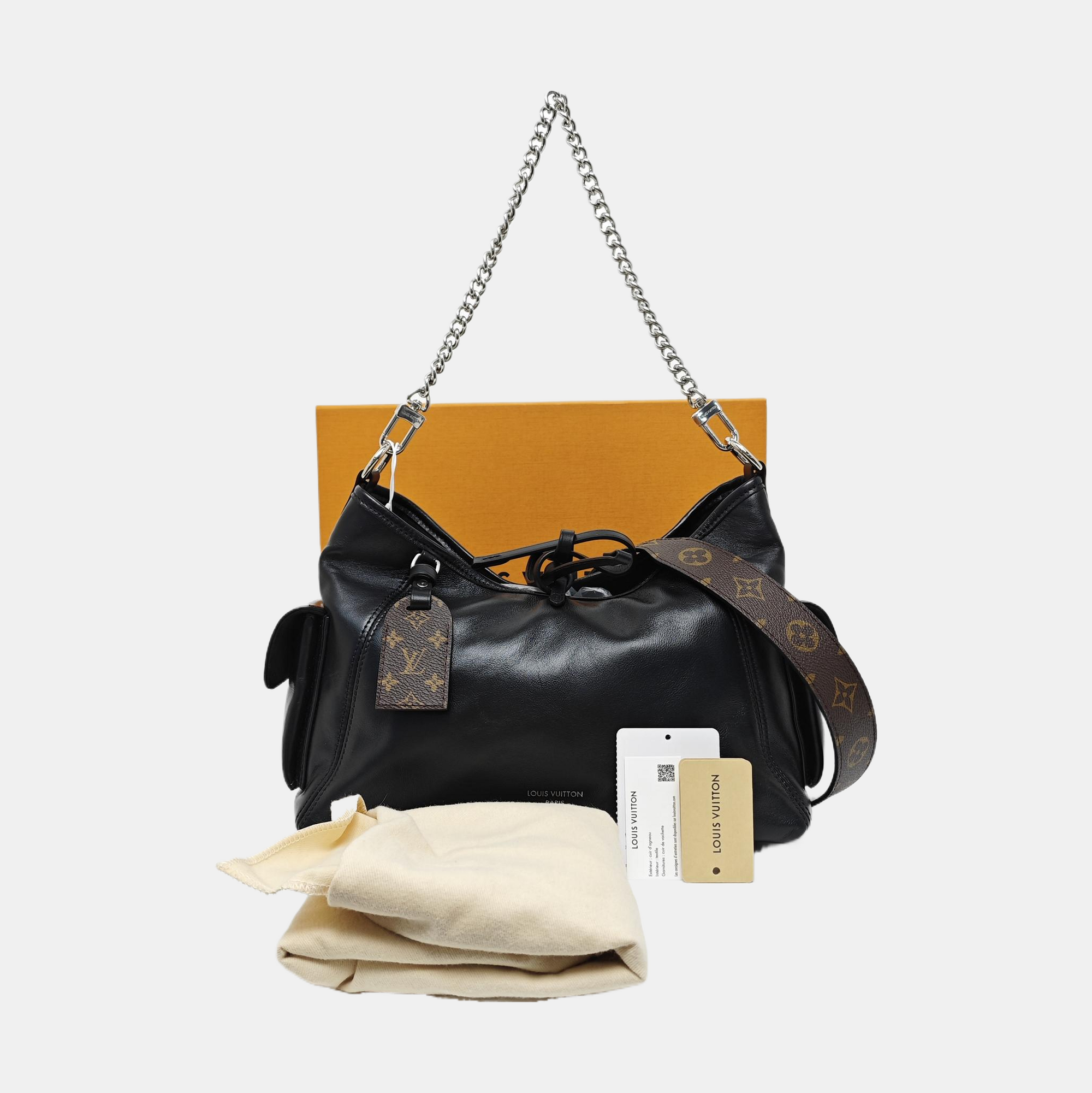CARRYALL CARGO PM Monogram Lambskin Black