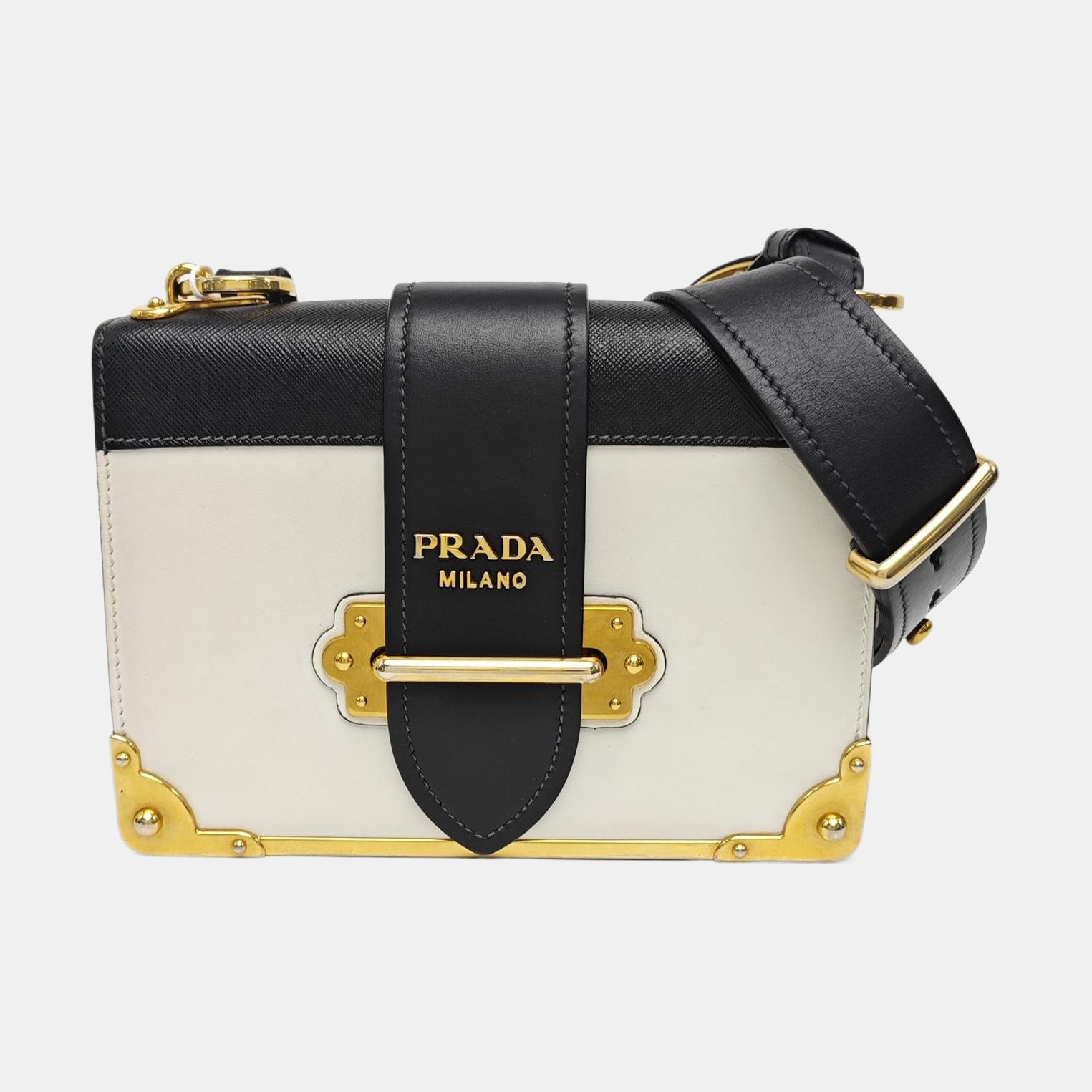 Cahier Saffiano Calfskin White