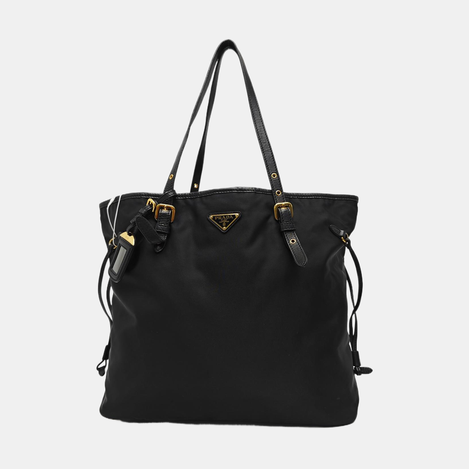 Nylon Tote Bag Black