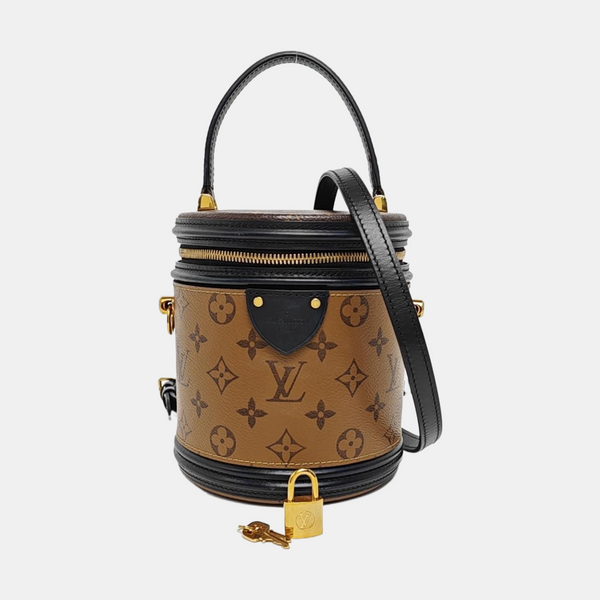 CANNES PM Monogram Coated Canvas Brown