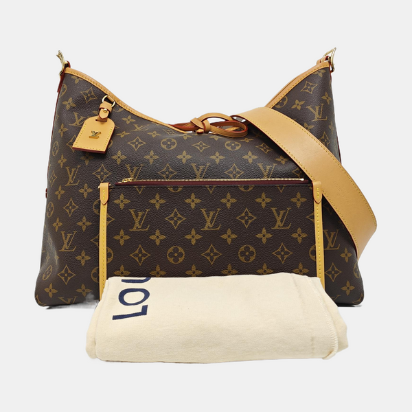 CARRYALL MM Monogram Coated Canvas Brown