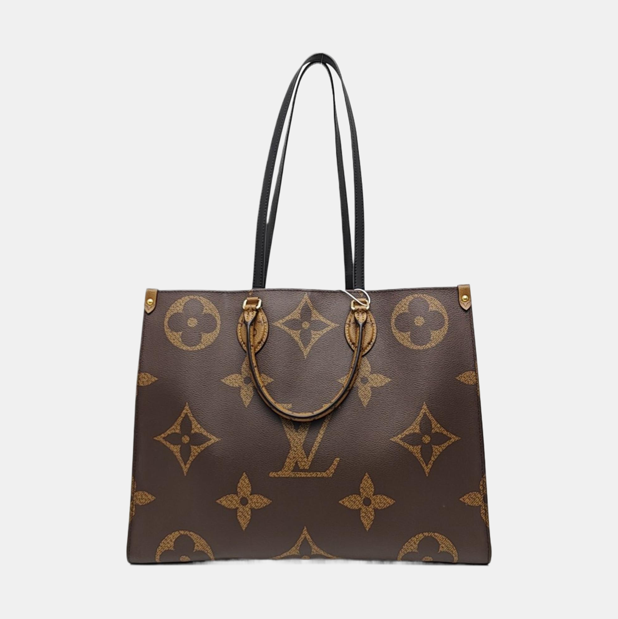 ONTHEGO GM Monogram Coated Canvas Brown