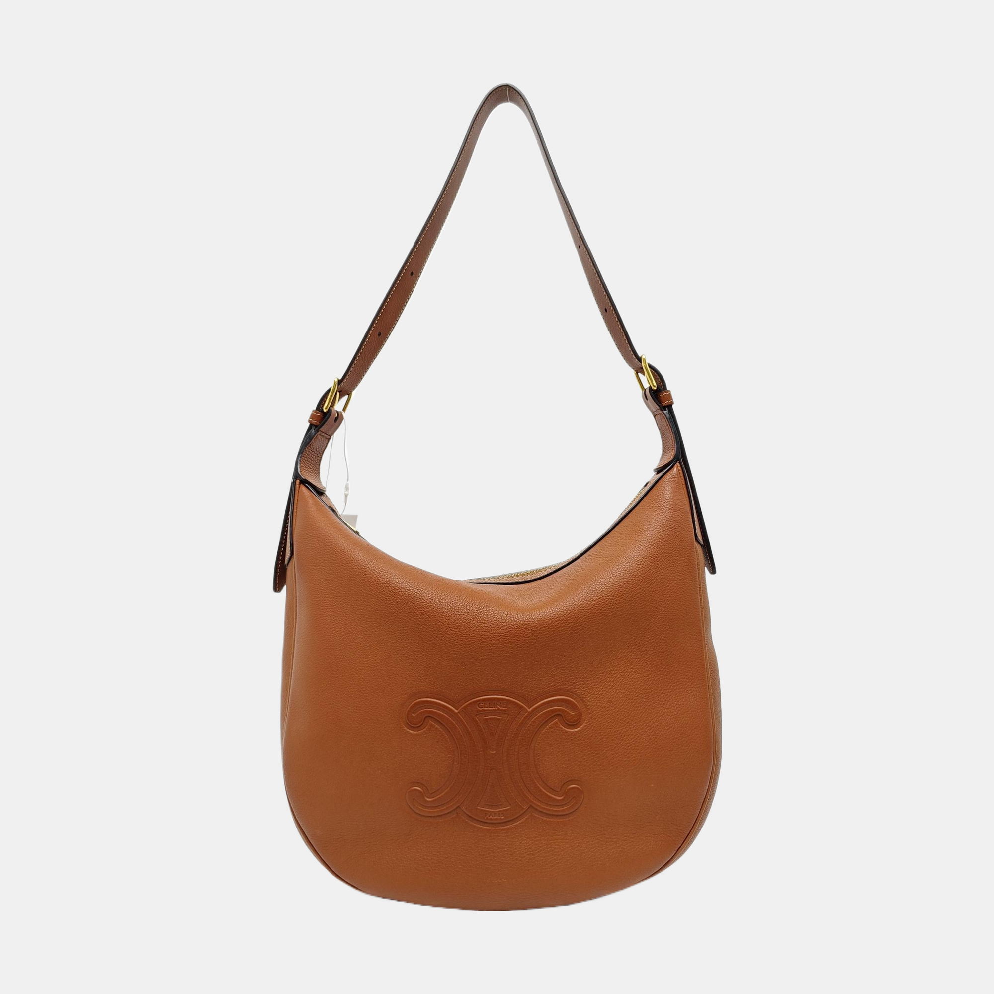 HELOÏSE TRIOMPHE Medium Calfskin Yellow