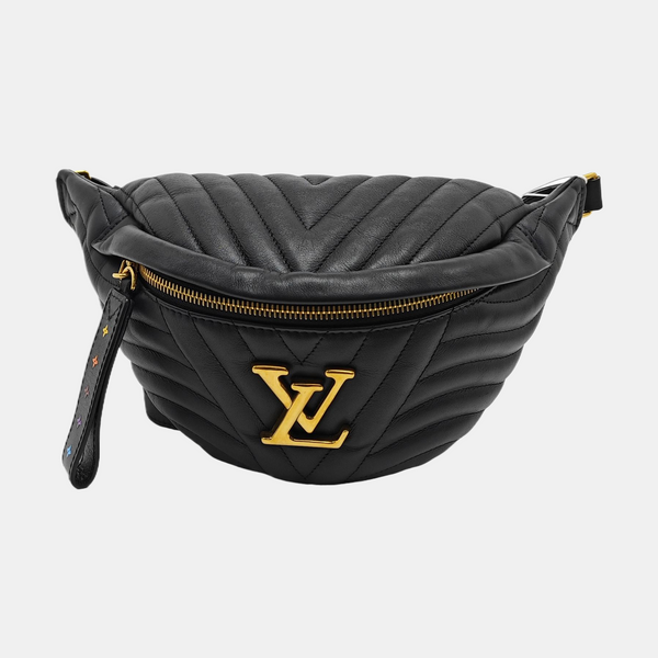 NEW WAVE Quilted Calfskin Black