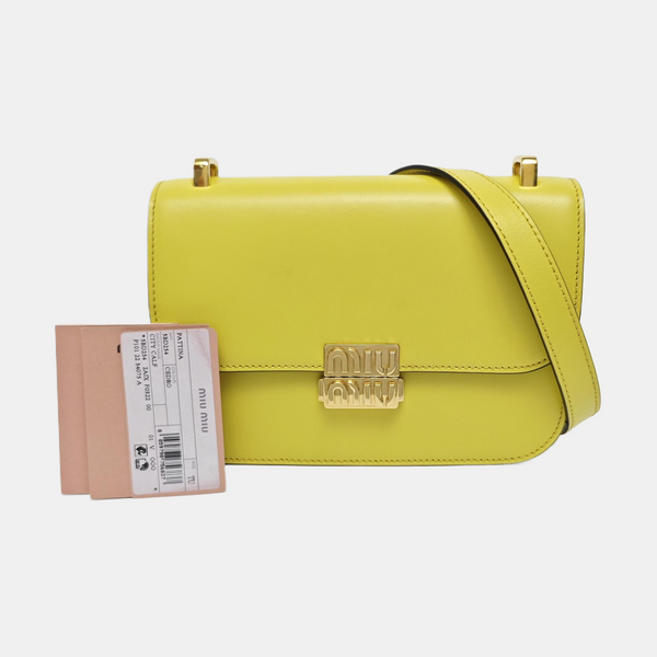 Calfskin Shoulder Bag Green