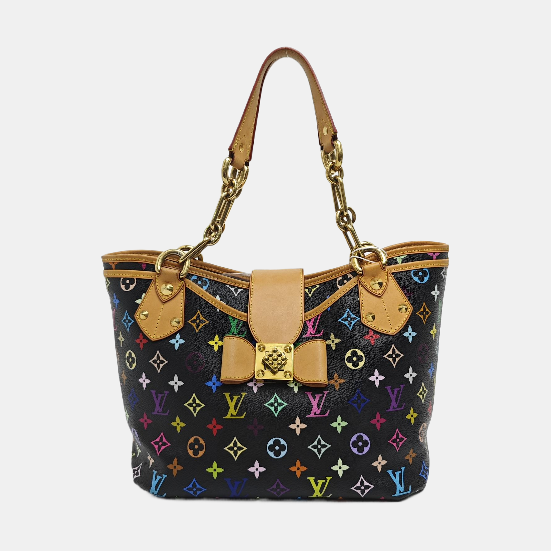 LV × TM ANNIE Monogram Coated Canvas Black