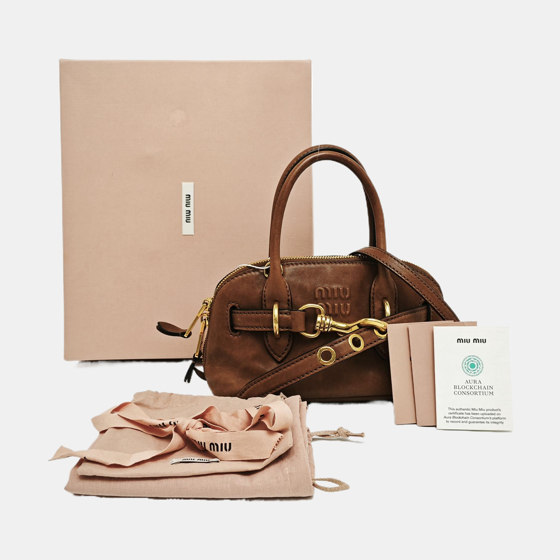 Aventure Mini Lambskin Brown