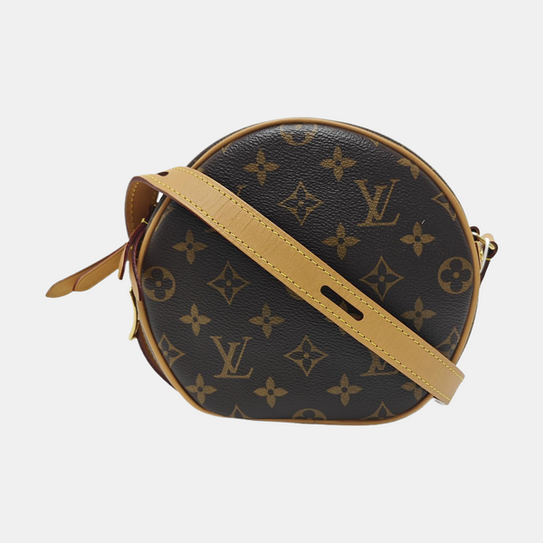 BOITE CHAPEAU PM Monogram Coated Canvas Brown