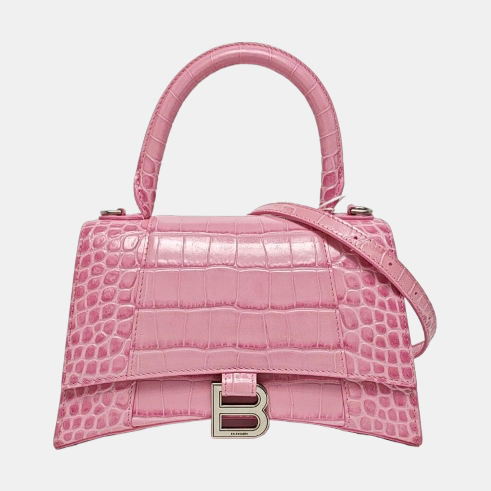 Hourglass S Calfskin Pink