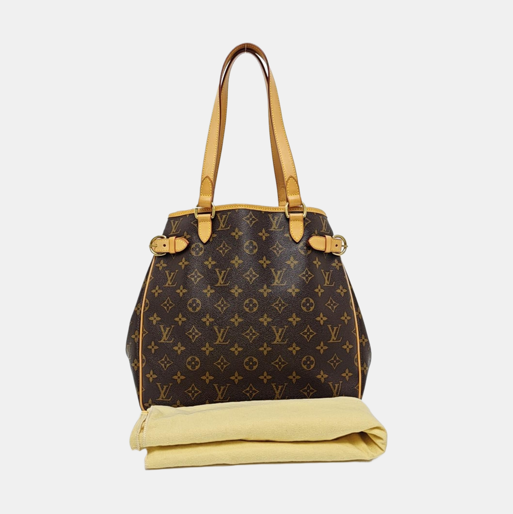 BATIGNOLLES MM Monogram Coated Canvas Brown