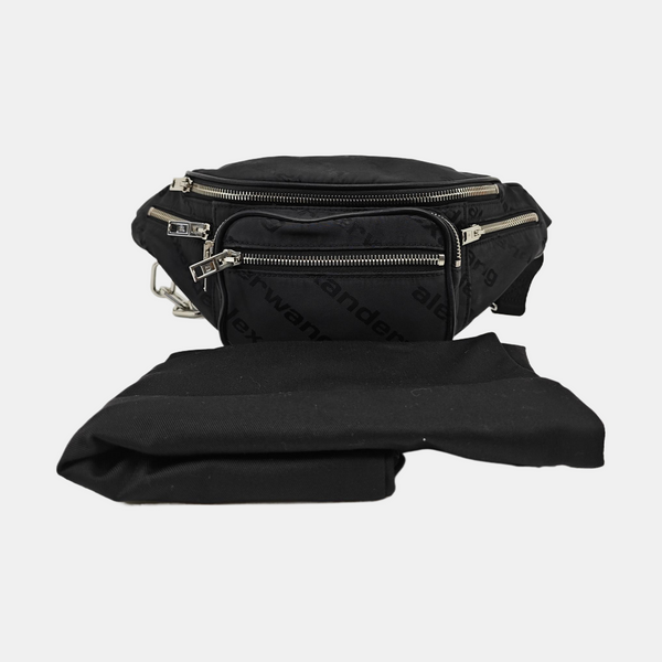 Fabric Belt Bag Black