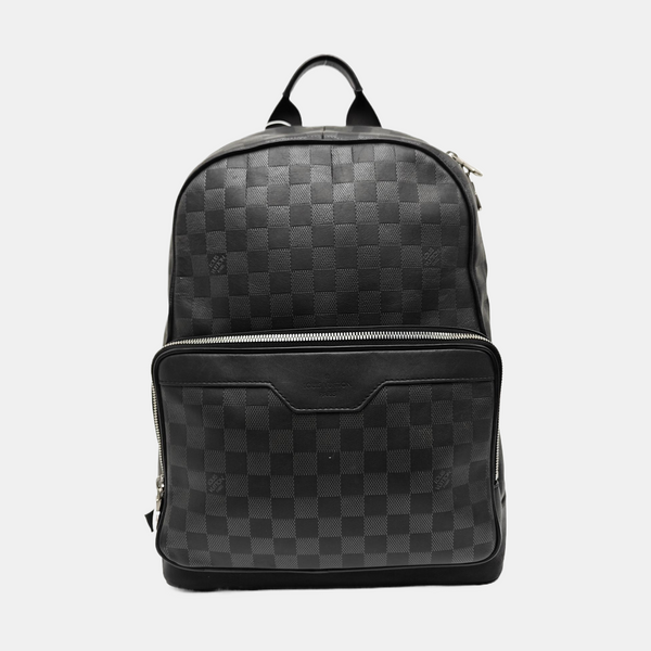 CAMPUS Damier Graphite Calfskin Black