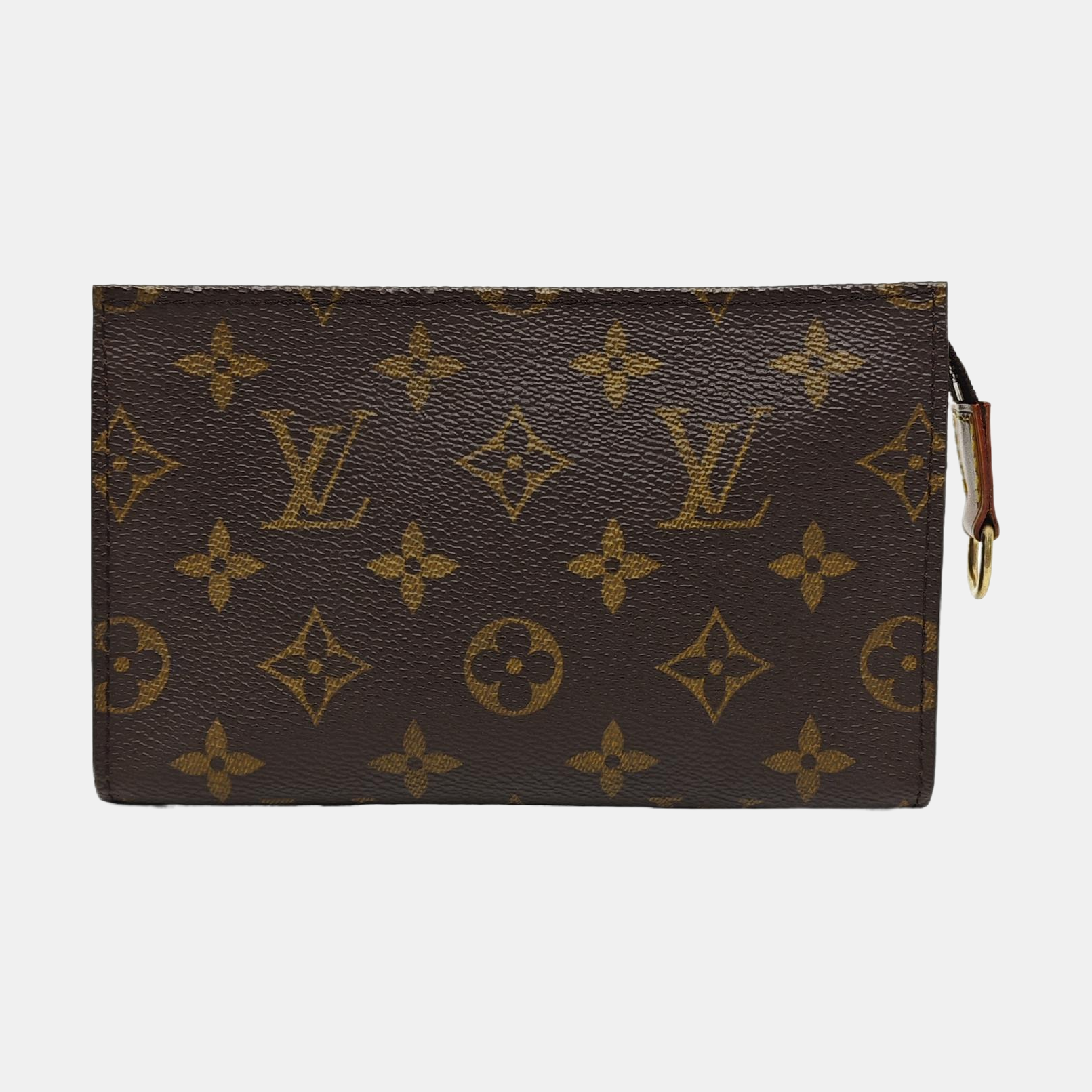 BUCKET Monogram Coated Canvas Brown