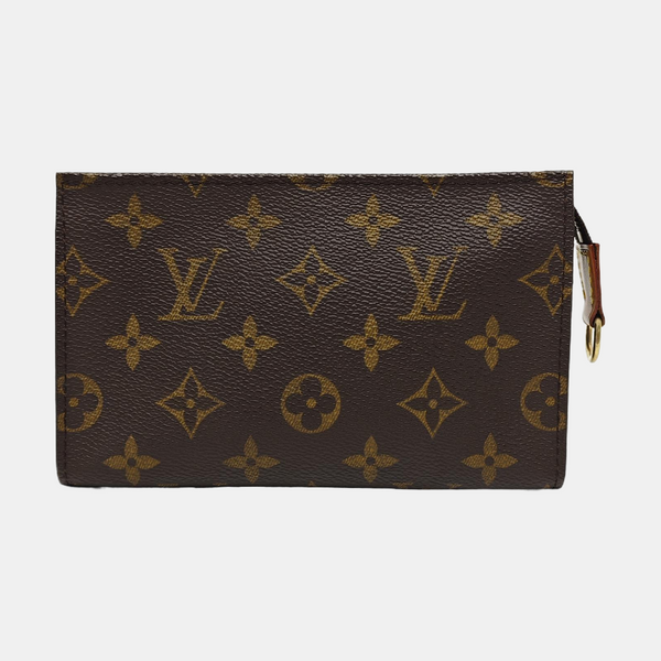 BUCKET Monogram Coated Canvas Brown