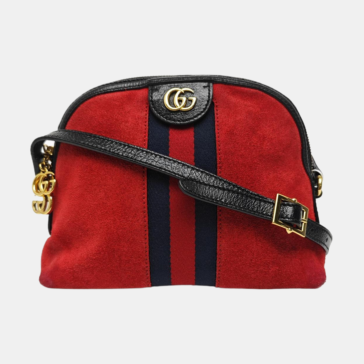 Ophidia Small Suede Red