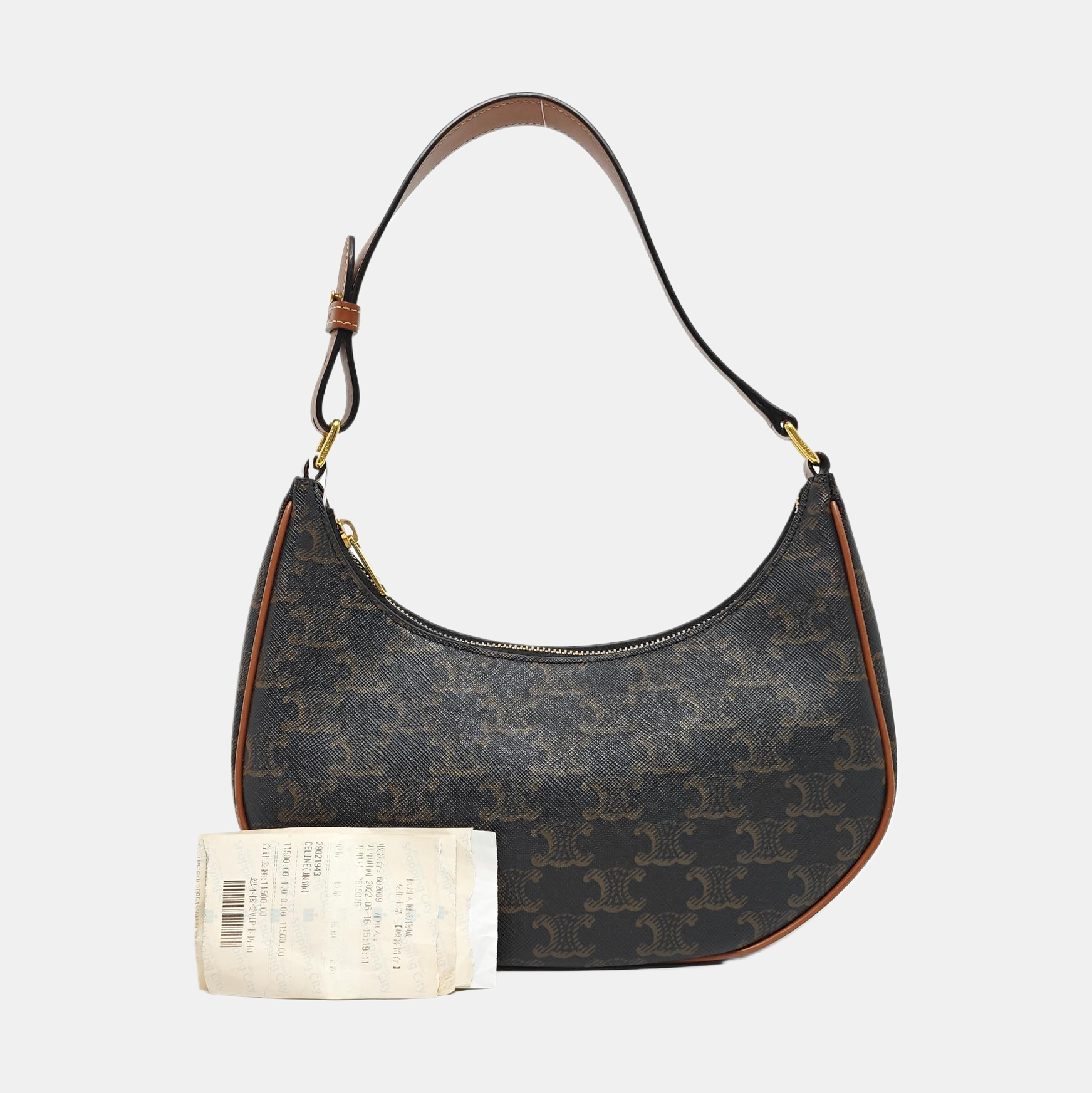 AVA Medium Coated Canvas Brown