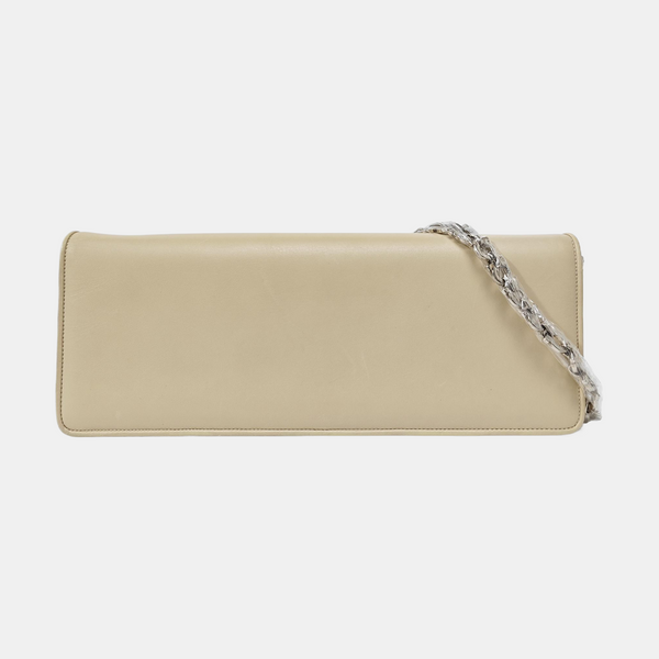 Calfskin Top Handle Bag Beige