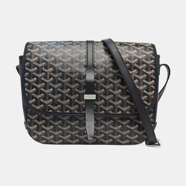 Belvedere Coated Canvas Black