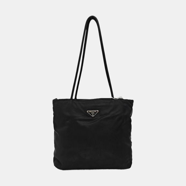 Nylon Tote Bag Black