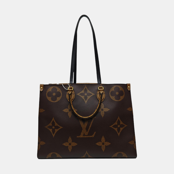 ONTHEGO GM Monogram Coated Canvas Brown