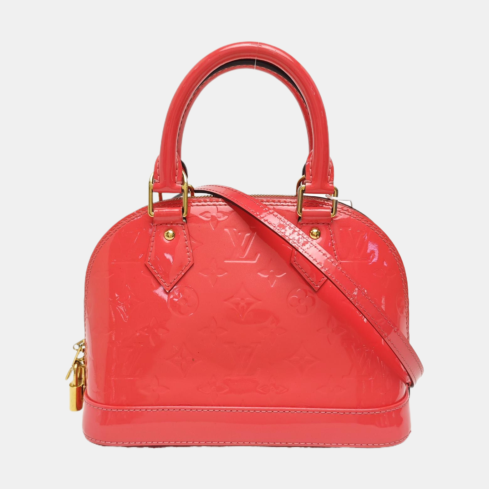 ALMA BB Patent Leather Red