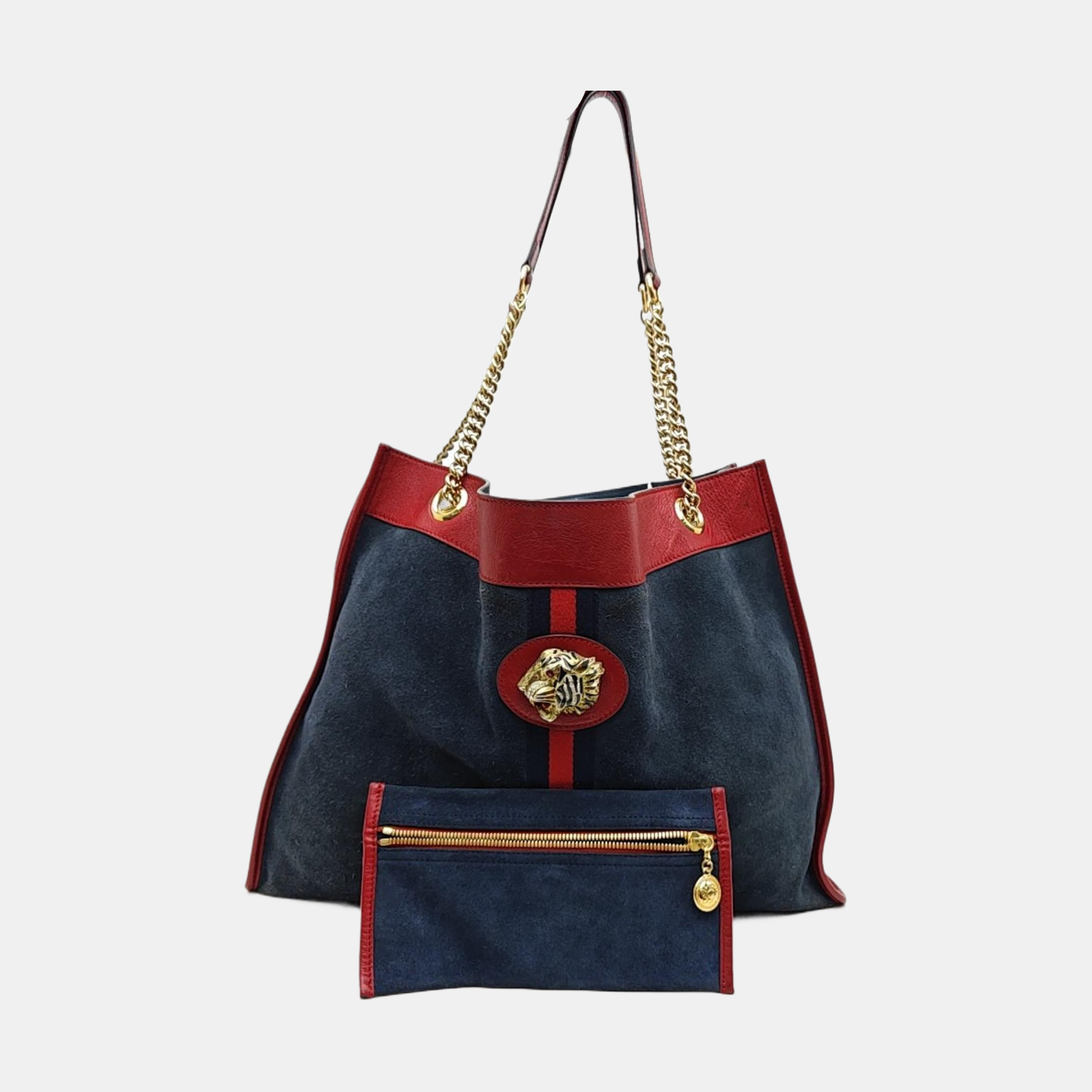 Rajah Large Suede Blue