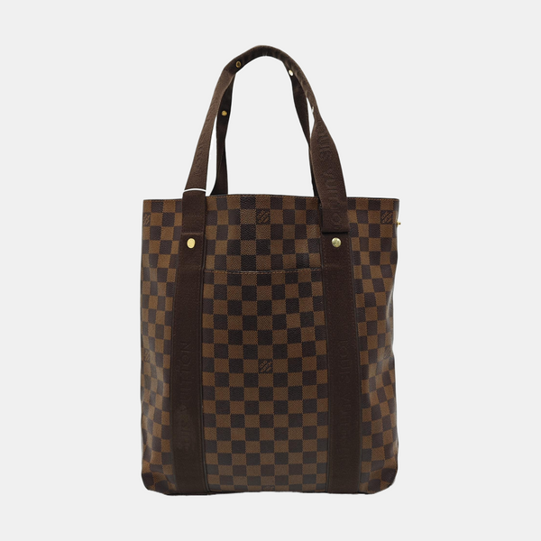 VINTAGE BEAUBOURG Damier Ebene Coated Canvas Brown