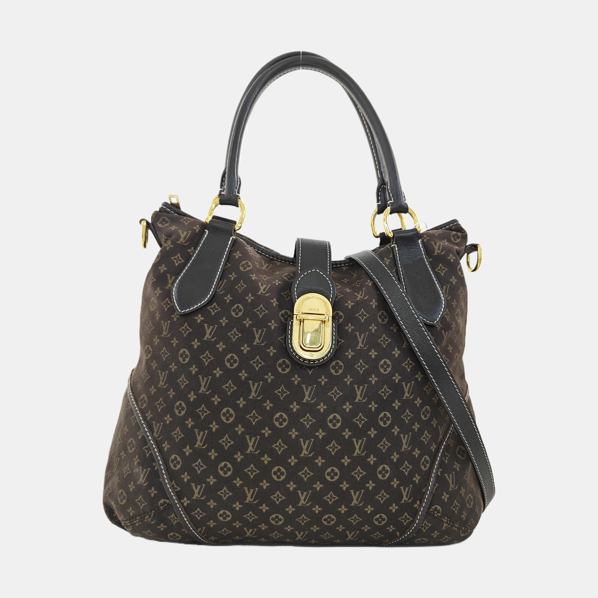 ELEGIE Monogram Denim Brown