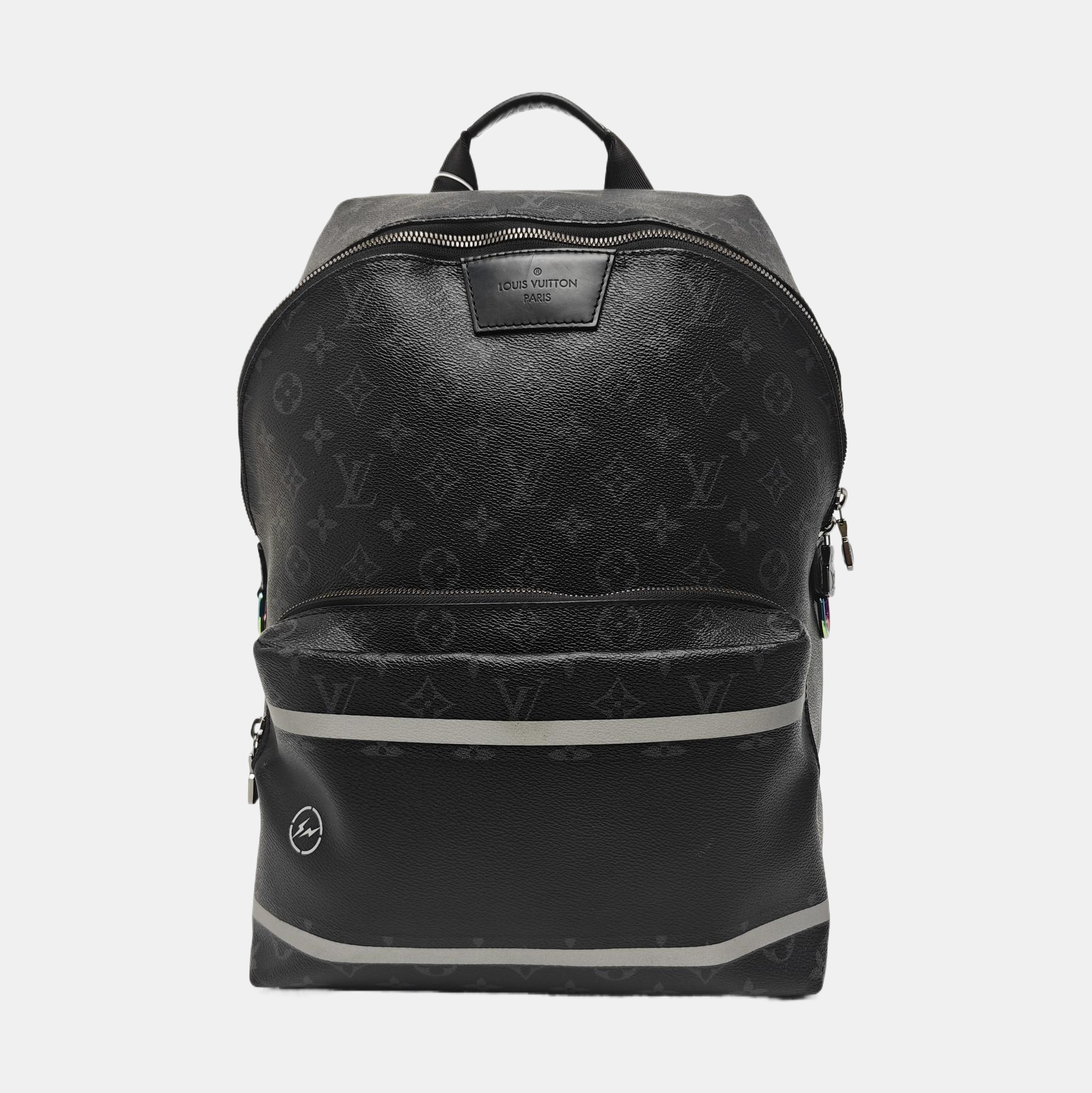 DISCOVERY PM Monogram Coated Canvas Black