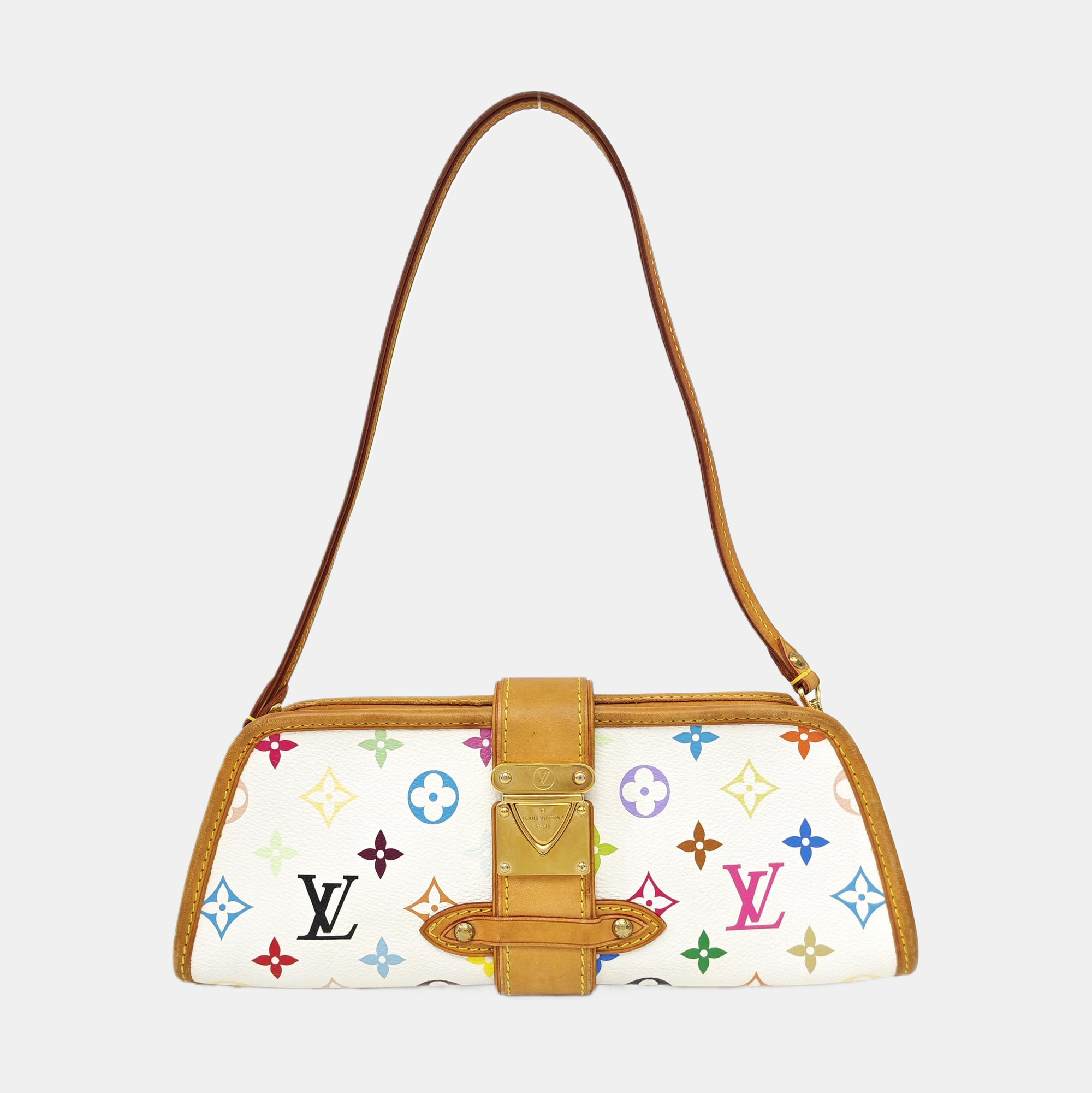 LV × TM SHIRLEY Monogram Coated Canvas White