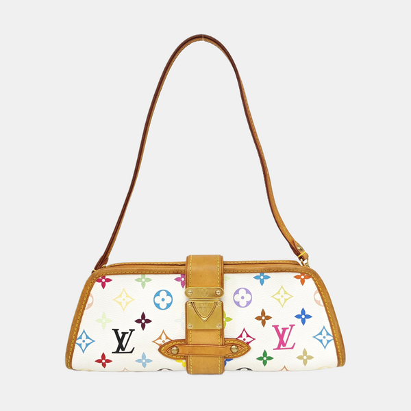 LV × TM SHIRLEY Monogram Coated Canvas White