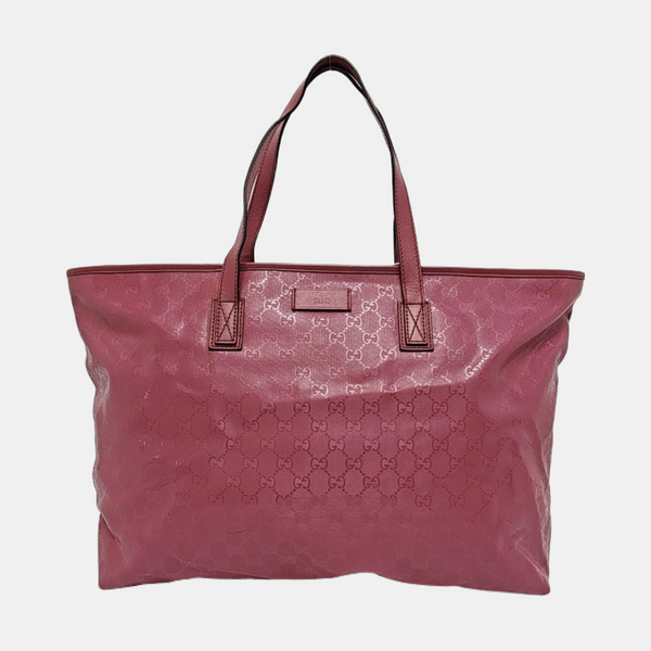 GG Imprime Monogram Coated Canvas Pink