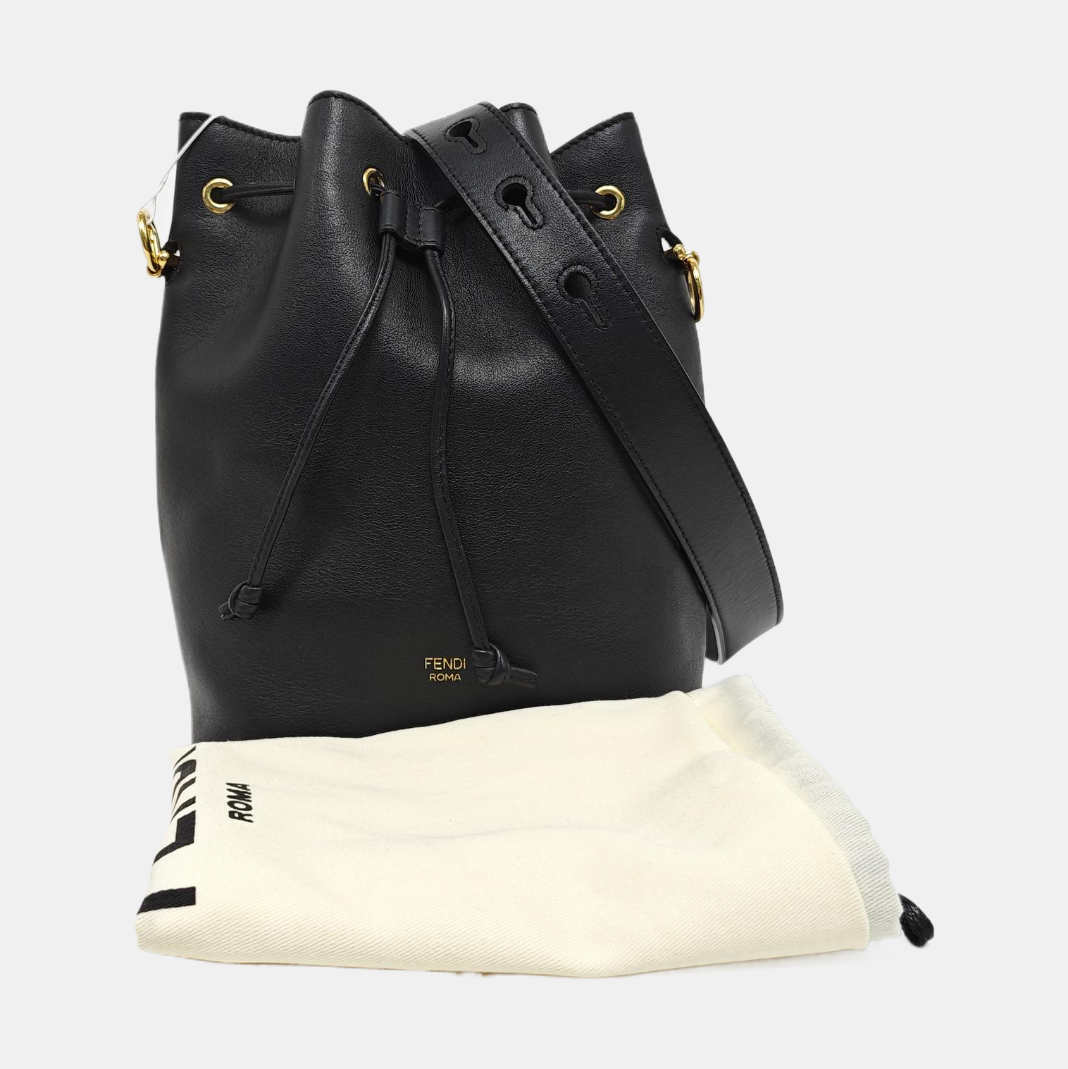 Mon Tresor Small Calfskin Black