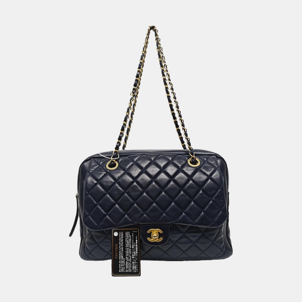 Quilted Lambskin Blue